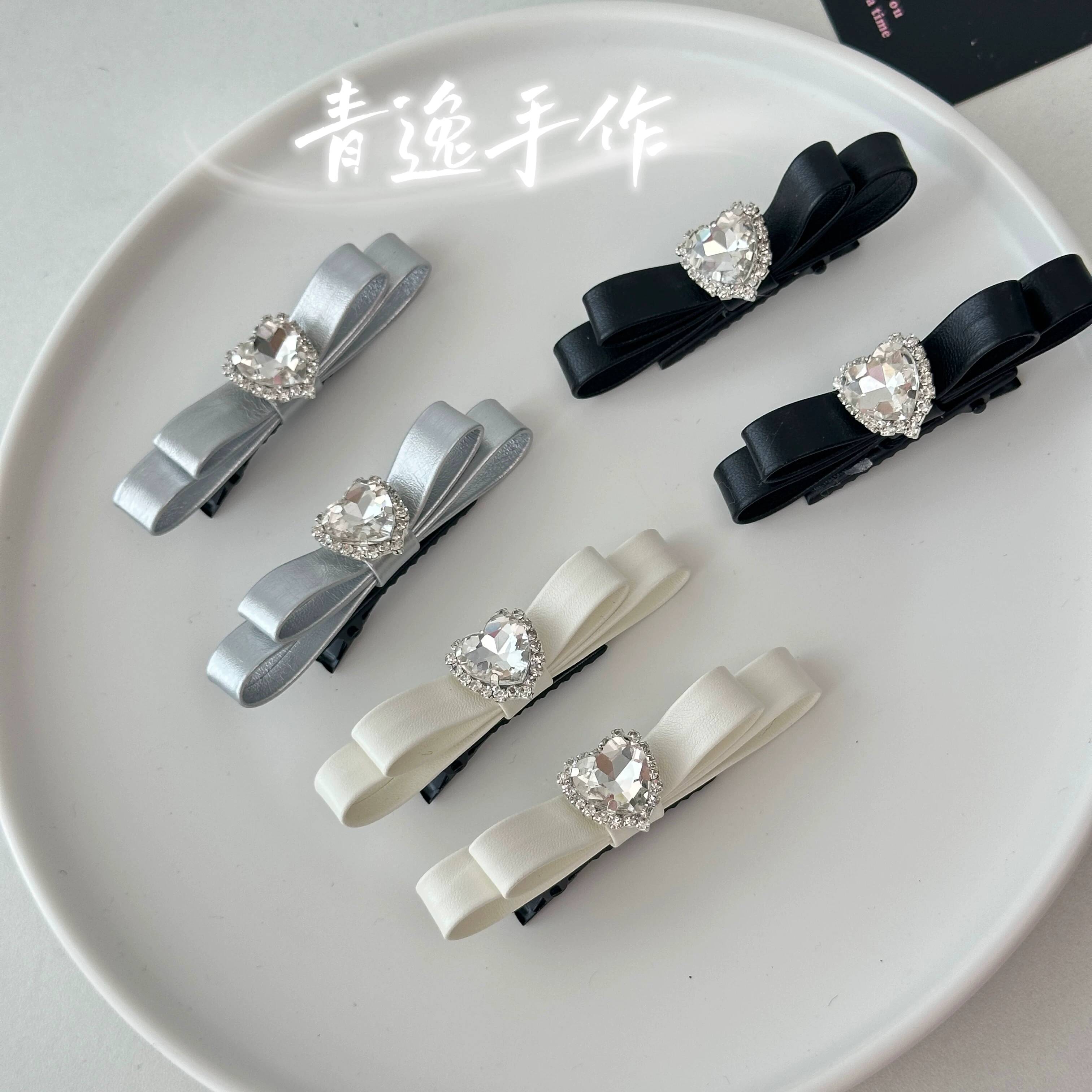 Hair Clips - Mayın Stili Dantel Tarzı Kalp Şeklinde