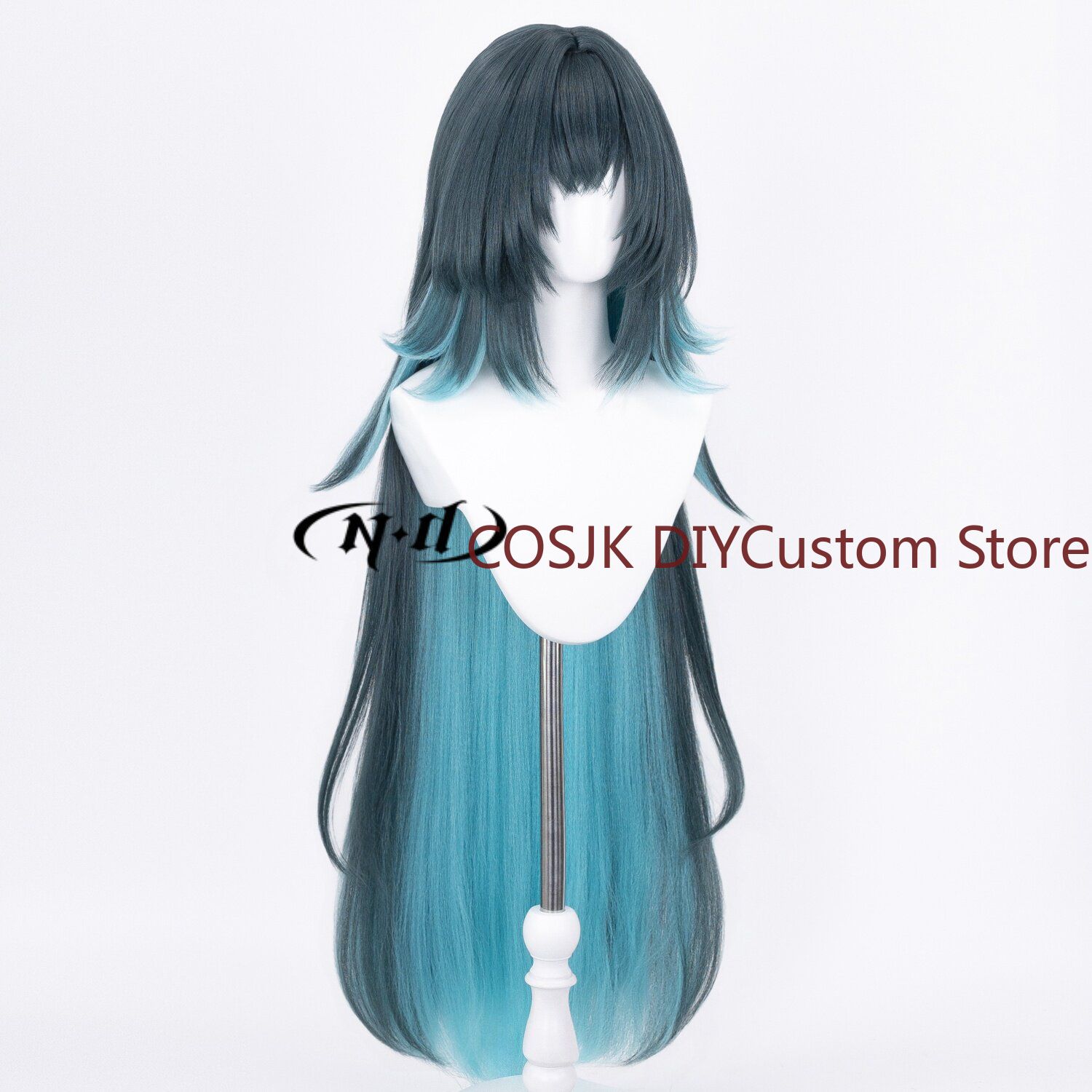 110 cm Anime Danica Genshin Im - Synthetic Wigs incelemesi ve fiyatı